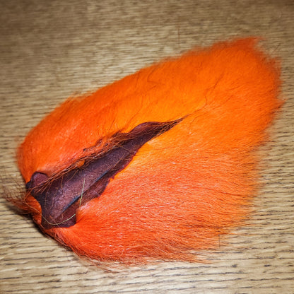 Veniard Doetail – Hot Orange - Troutlore Fly Tying Bucktail Hair Australia
