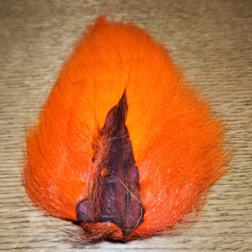 Veniard Doetail – Hot Orange - Troutlore Fly Tying Bucktail Hair Australia