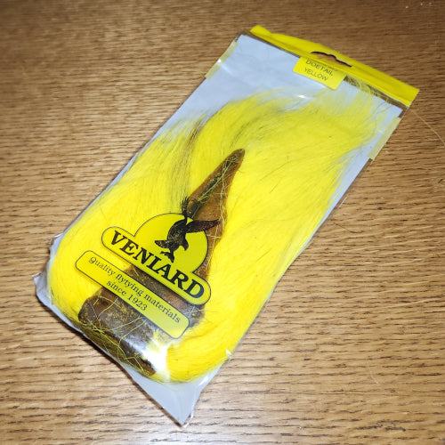 Veniard Doetail – Yellow - Troutlore Fly Tying Bucktail Hair Australia
