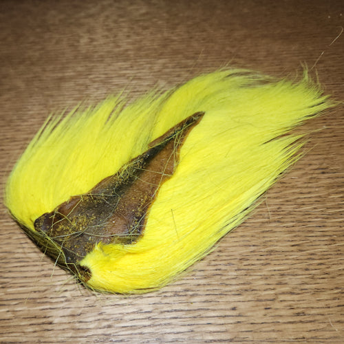 Veniard Doetail – Yellow - Troutlore Fly Tying Bucktail Hair Australia