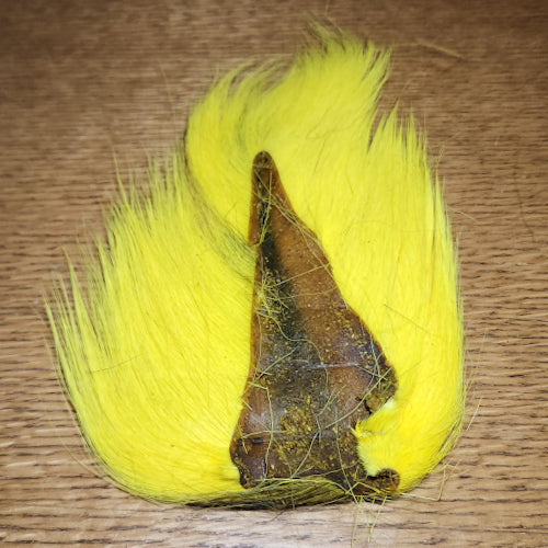Veniard Doetail – Yellow - Troutlore Fly Tying Bucktail Hair Australia