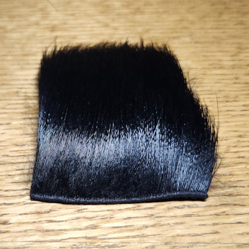 Veniard Elk Body Hair - Dyed Black - Troutlore Fly Tying Materials Australia