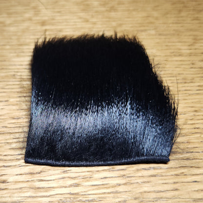 Veniard Elk Body Hair - Dyed Black - Troutlore Fly Tying Materials Australia