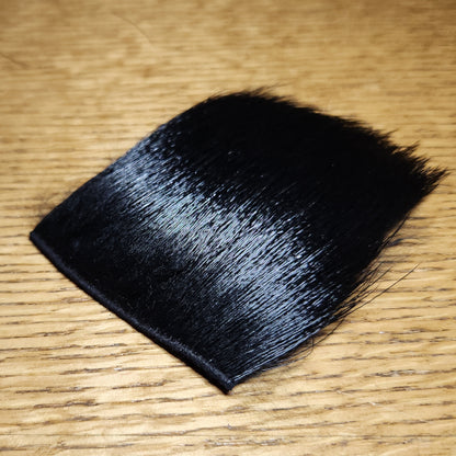 Veniard Elk Body Hair - Dyed Black - Troutlore Fly Tying Materials Australia