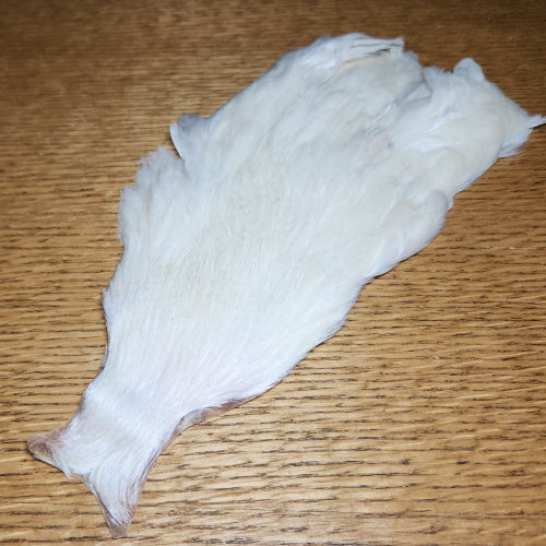 Veniard Genetic Hen Cape – White - Troutlore Fly Tying Feathers Australia