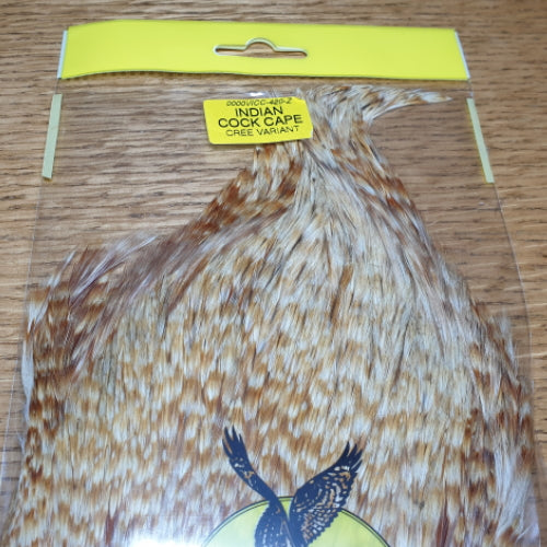 Veniard Indian Cock Cape – Cree - Troutlore Fly Tying Shop Australia
