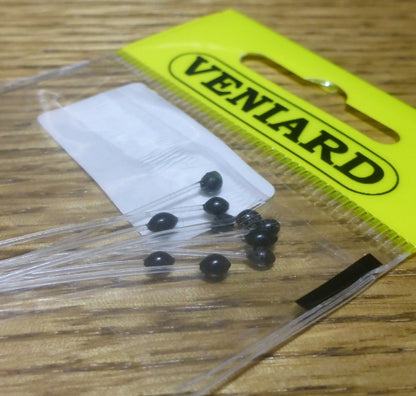 Veniard Fly Eyes – Black - Troutlore Fly Tying Store Australia