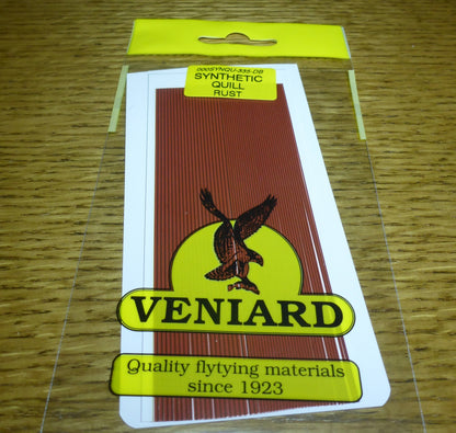 Veniard Synthetic Quills Rust - Troutlore Fly Tying Specialist Australia