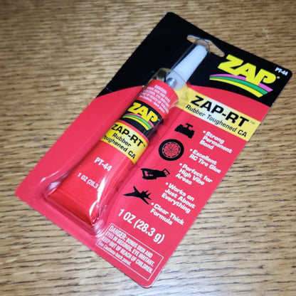 Zap RT - Rubber Toughened CA Glue - Troutlore Fly Tying Store Australia