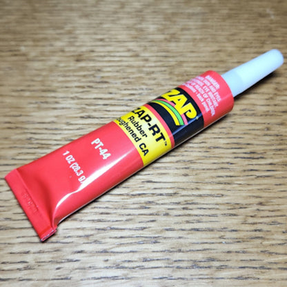 Zap RT - Rubber Toughened CA Glue - Troutlore Fly Tying Store Australia