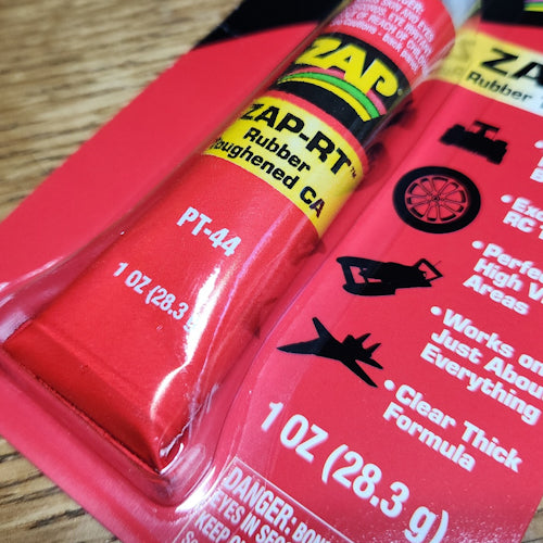 Zap RT - Rubber Toughened CA Glue - Troutlore Fly Tying Store Australia