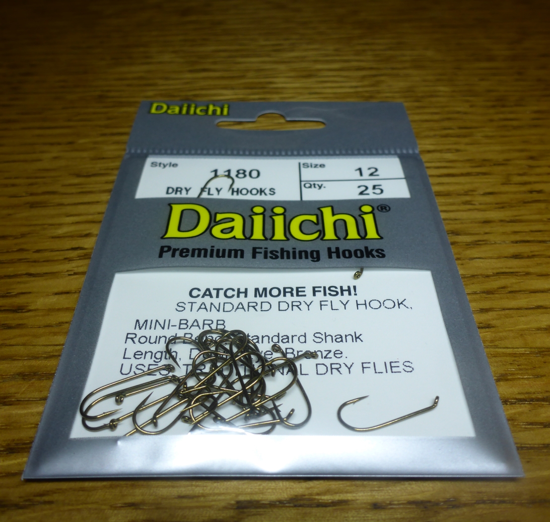 Daiichi 1180, Standard Dry Fly Hook