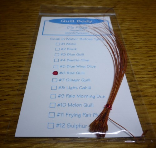 Stripped Quills Rel Fly Tying Feathers