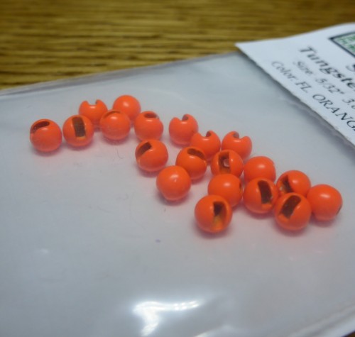 Hareline Tyers Glass Beads Red / Small