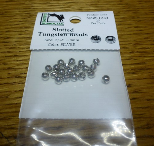 HARELINE SLOTTED TUNGSTEN BEAD HEADS SLOTTED BEADS FLY TYING WEIGHTS