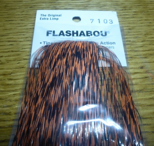 Hedron Grizzly Barred Flashabou Fly Tying Flash Material Australia