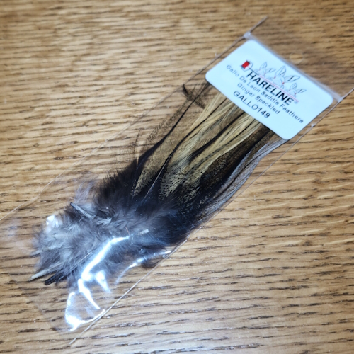 HARELINE GALLO DE LEON FEATHERS CDL FROM TROUTLORE FLY TYING STORE AUSTRALIA