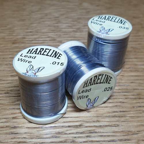 HARELINE ROUND LEAD WIRE FLY TYING ATERIALS AVAIABLE AT TROUTLORE FLYTYING SHOP AUSTRALIA