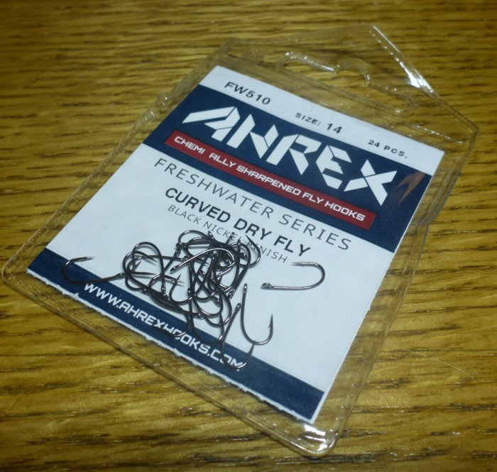 AHREX FW510 FRESHWATER HOOKS DRY FLY CURVED FLY TYING SUPPLIES AUSTRALIA TROUTLORE