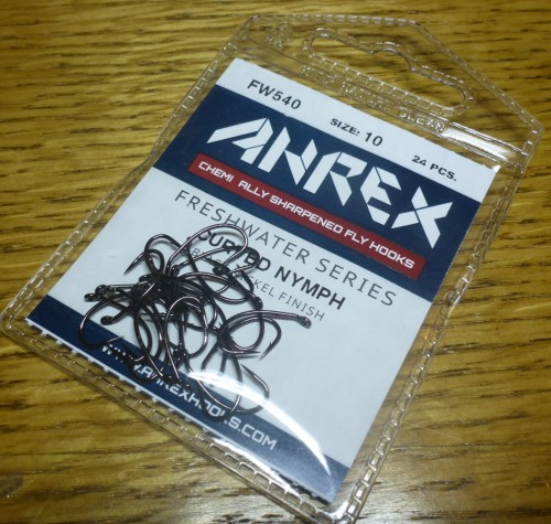 AHREX FW540 FRESHWATER HOOKS CURVED NYMPH FLYTYING SUPPLIES AUSTRALIA TROUTLORE