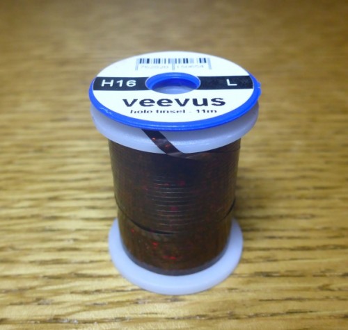 VEEVUS HOLOGRAPHIC TINSEL FLY TYING THREADS AUSTRALIA TROUTLORE