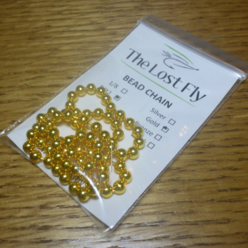 THE LOST FLY BEAD CHAIN EYES FLY TYING MATERIALS AUSTRALIA TROUTLORE FLYTYING STORE