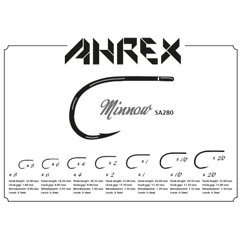 AHREX SA270 BLUEWATER HOOKS AUSTRALIA TROUTLORE FLYTYING STORE