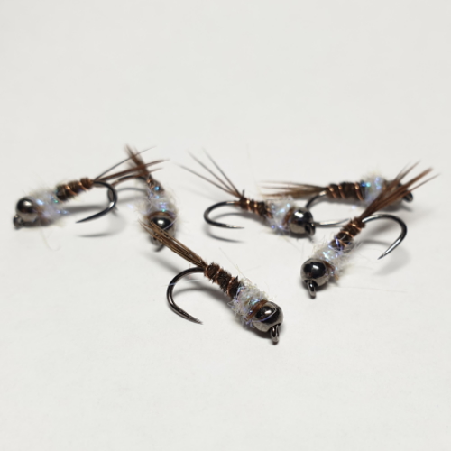 PEARL FRENCHIE FLY PATTERN TIEYOUROWN KIT FROM TROUTLORE FLYTYING STORE AUSTRALIA