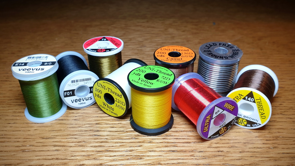 Fly Tying Thread Sizes Explained - Troutlore Flytying Store