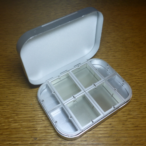 RICHARD WHEATLEY 4" COMPARTMENT BOX 1408F FY BOX AVAILABLE IN AUSTRALIA FROM TROUTLORE FLY TYING STORE