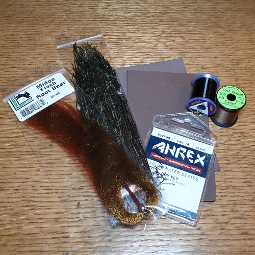 FOAM FILM NYMPH TIEYOUROWN KIT FLY TYING MATERIALS FROM TROUTLORE FLYTYING SHOP AUSTRALIA