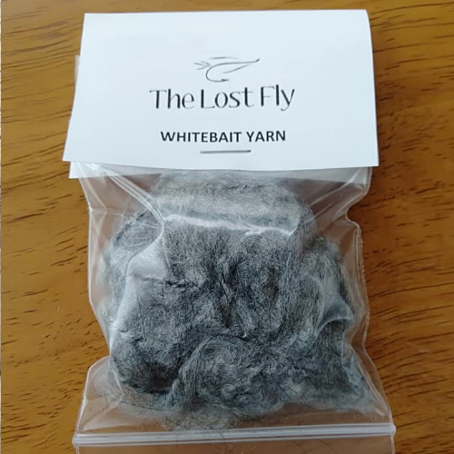 THE LOST FLY WHITEBAIT YARN FLY TYING MATERIALS AUSTRALIA AT TROUTLORE FLYTYING STORE