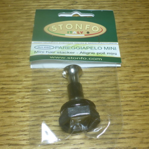 STONFO MINI HAIR STACKER FLY TYING TOOL AVAILABLE IN AUSTRALIA FROM THE TROUTLORE FLYTYING STORE