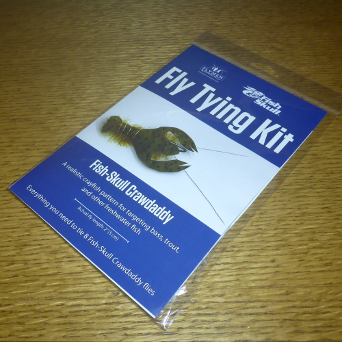 FLYMEN FISHING CO CRAWDADDY FLY TYING KIT AVAILABLE IN AUSTRALIA FROM TROUTLORE FLY TYING STORE
