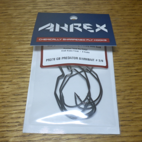 AHREX PR378-GB SWIMBAIT HOOK GUNNAR BREMMER FLY TYING HOOKS AVAILABLE IN AUSTRALIA FROM TROUTLORE FLYTYING STORE