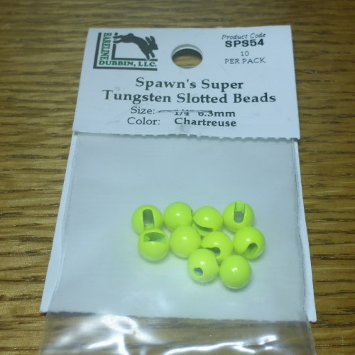 SPAWN'S SUPER SLOTTED TUNGSTEN BEADS AVAILABLE IN AUSTRALIA AT TROUTLORE FLY TYING STORE
