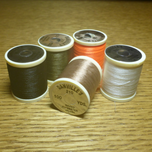 DANVILLE'S FLYMASTER PLUS 210 DENIER FLY TYING THREAD AVAILABLE FROM TROUTLORE FLYTYING SHOP AUSTRALIA