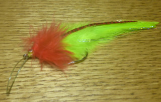 OZZY NATIVE FLIES COD SNACK FLY PATTERN AVAILABLE AT TROUTLORE FLY TYING STORE