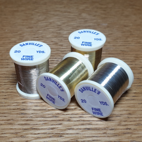 DANVILLE FINE WIRE FLY TYING MATERIALS AVAILABLE IN AUSTRALIA FROM TROUTLORE FLY TYING SHOP