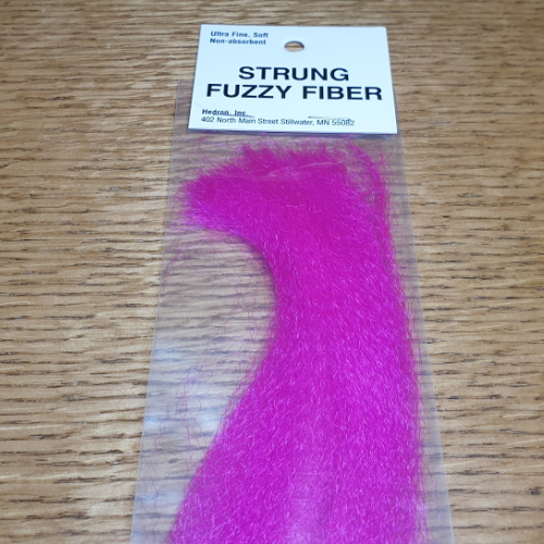 HEDRON STRUNG FUZZY FIBER AVAILABLE AT TROUTLORE FLY TYING STORE AUSTRALIA