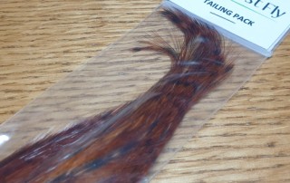 THE LOST FLY TAILING PACK FLY TYING FEATHERS AVILABLE AT TROUTLORE FLYTYING STORE AUSTRALIA