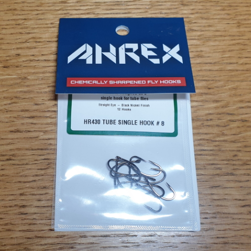AHREX HW430 HOME RUN TUBE SINGLE FLY TYING HOOK AVAILABLE IN AUSTRALIA AT TROUTLORE FLYTYING STORE