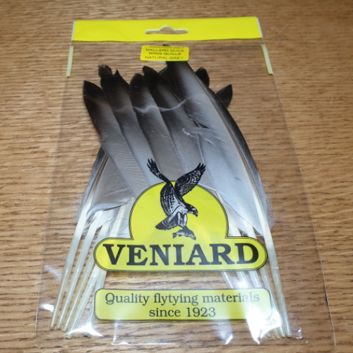 VENIARD MALLARD DUCK WING QUILLS FEATHERS AVAILABLE AT TROUTLORE FLYTYING SHOP AUSTRALIA