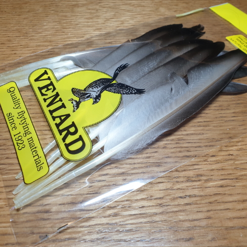 VENIARD MALLARD DUCK WING QUILLS FEATHERS AVAILABLE AT TROUTLORE FLYTYING SHOP AUSTRALIA