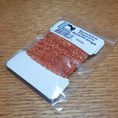 HARELINE SPECKLED CHENILLE AVAILABLE AT TROUTLORE FLY TYING SHOP IN AUSTRALIA