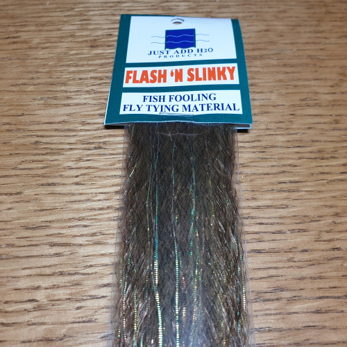 H2O Flash N Slinky - Bronze Back - Troutlore Fly Tying Shop