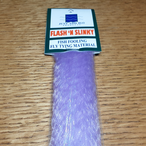 H2O Flash N Slinky - Light Purple - Troutlore Fly Tying Shop