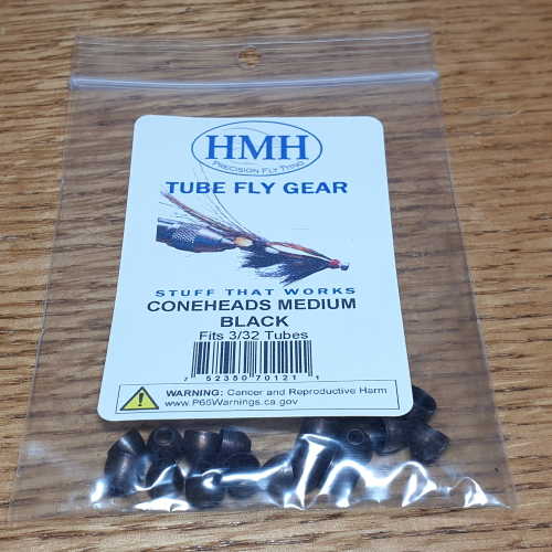 HMH TUBE CONE HEADS FOR FLY TYING AVAILABLE AT TROUTLORE FLYTYING SHOP AUSTRALIA