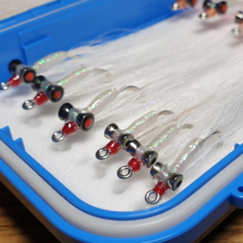 K9 SALTWATER FLIES CLOUSER PACK AVAIABLE IN AUSTRALIA FROM TROUTLORE FLY TYING STORE