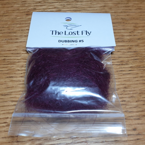 THE LOST FLY DUBBING #5 BLNED NUMBER 5 AVAILABLE AT TROUTLORE FLY TYING STORE AUSTRALIA